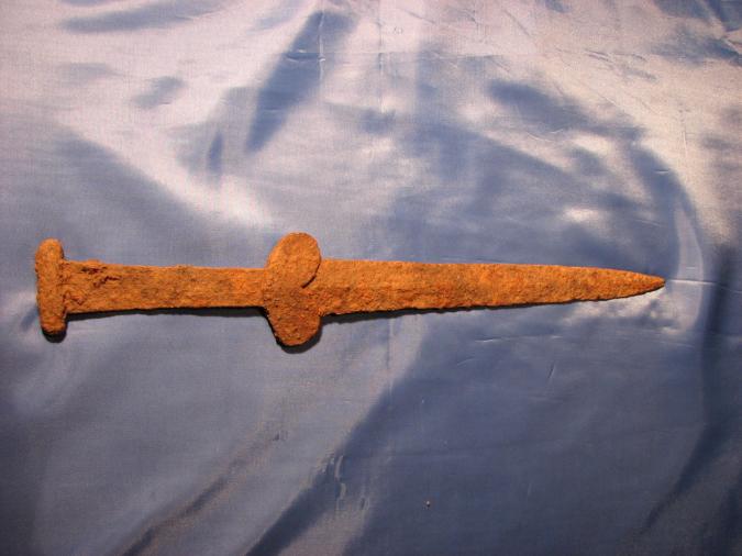 В Красноярском крае сдали в металлолом скифский железный меч возрастом около 2500 лет